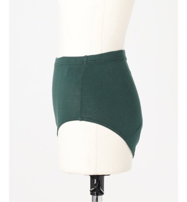 EMILYWEEK「【RESET】オーガニックコットン混 吸水ショーツ（グレー、グリーン）」|インナー|