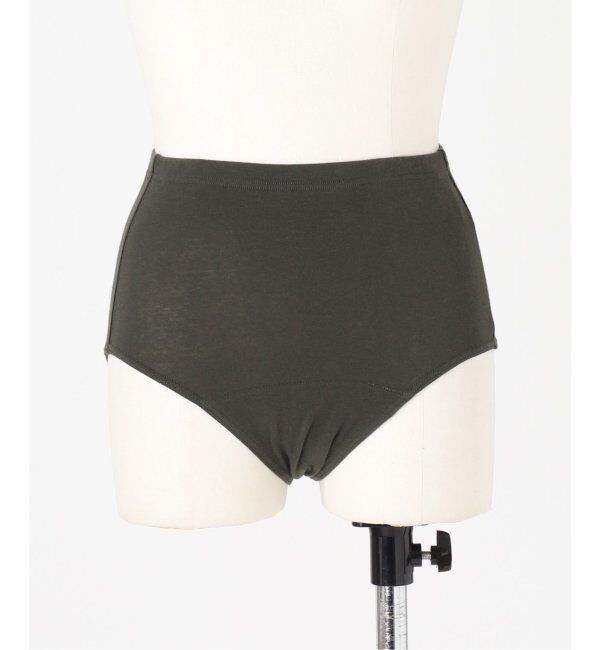 EMILYWEEK「【RESET】オーガニックコットン混 吸水ショーツ（グレー、グリーン）」|インナー|