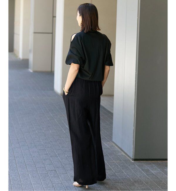 VERMEIL par iena「トリアセリネン リラックスパンツ」|その他|