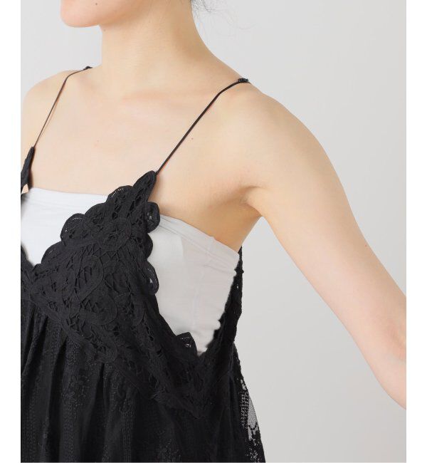 IENA「アンティークチュールバテンキャミ」|シャツ・ブラウス|