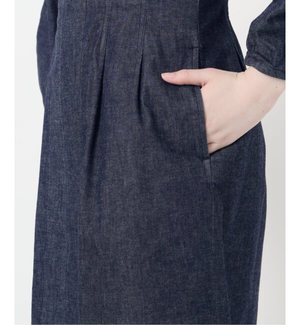 VERMEIL par iena「ストレッチデニムウエストシェイプワンピース」|ワンピース|