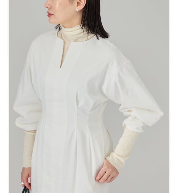 VERMEIL par iena「ストレッチデニムウエストシェイプワンピース」|ワンピース|