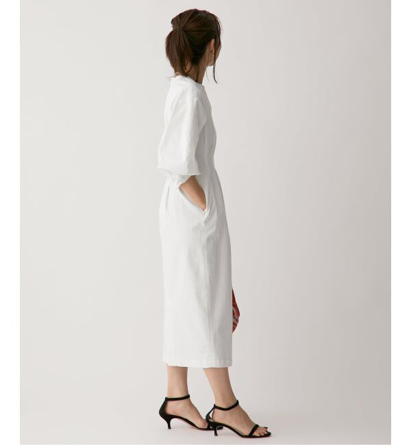 VERMEIL par iena「ストレッチデニムウエストシェイプワンピース」|ワンピース|