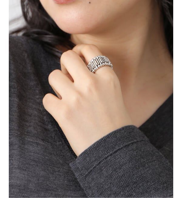 IENA「PHILIPPE AUDIBERT/フィリップ・オーディベール BG0302 metal ring リング」|リング|