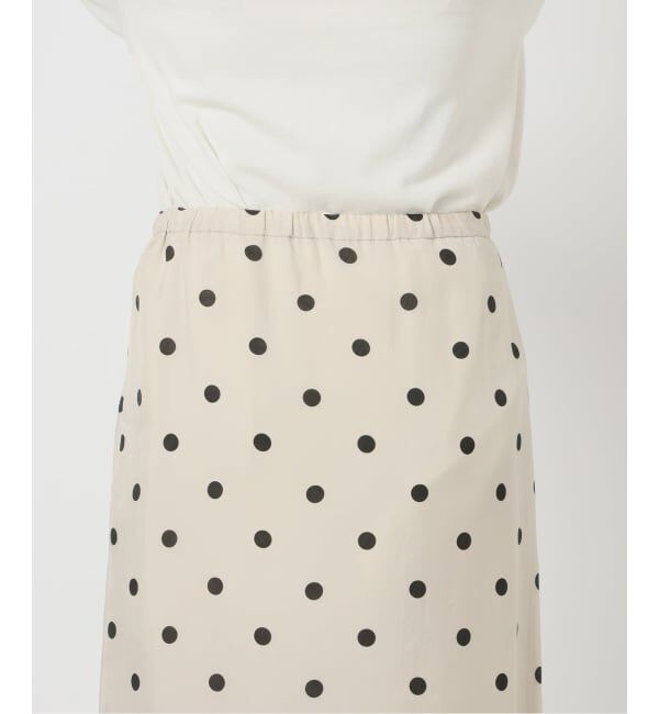 SLOBE IENA「【Jeu de Coeurs & Pois】ドットスカート」|スカート|