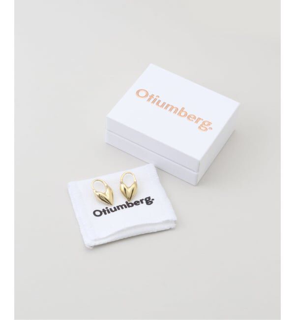 IENA LA BOUCLE「OTIUMBERG./オティウムバーグ Roscida ハートフープピアス  OEY24S-3097」|ピアス|