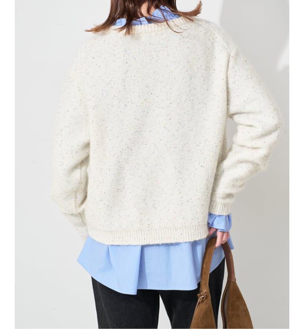 SLOBE IENA「《WEB限定/追加》スパンコールニット」|ニット・セーター|