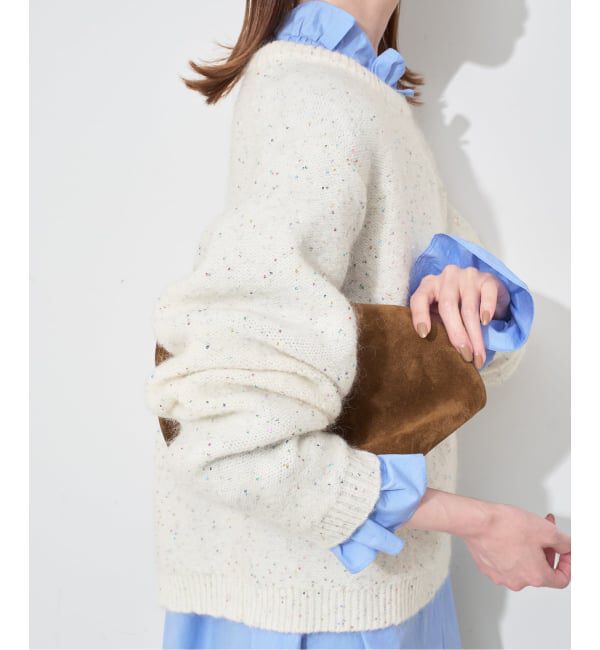 SLOBE IENA「《WEB限定/追加》スパンコールニット」|ニット・セーター|