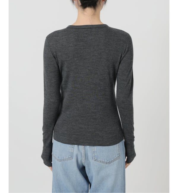 IENA LA BOUCLE「IENA LA BOUCLE ウールテレコカーディガン」|カーディガン|