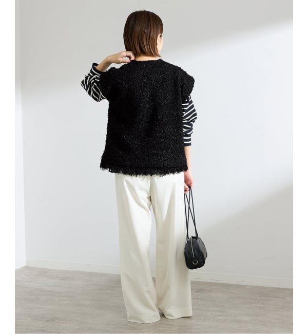 IENA「《予約》ミックスツイードベスト」|その他|