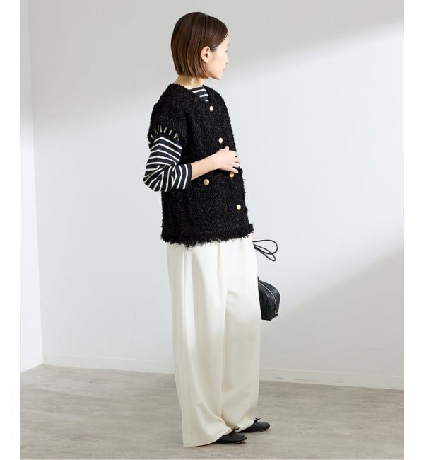 IENA「《予約》ミックスツイードベスト」|その他|