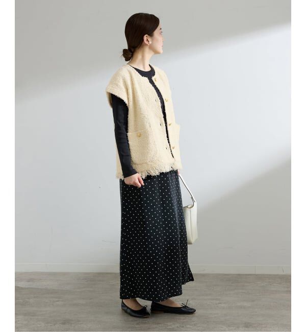 IENA「《予約》ミックスツイードベスト」|その他|