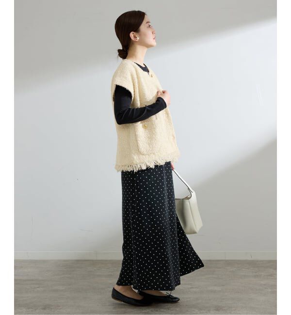 IENA「《予約》ミックスツイードベスト」|その他|