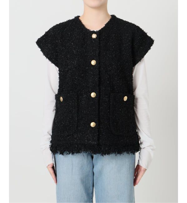 IENA「《予約》ミックスツイードベスト」|その他|