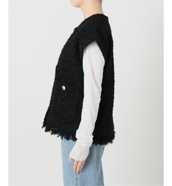 IENA「《予約》ミックスツイードベスト」|その他|