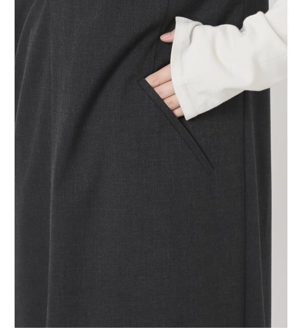 SLOBE IENA「《WEB限定/追加予約》TR Vネックジャンパースカート」|ワンピース|