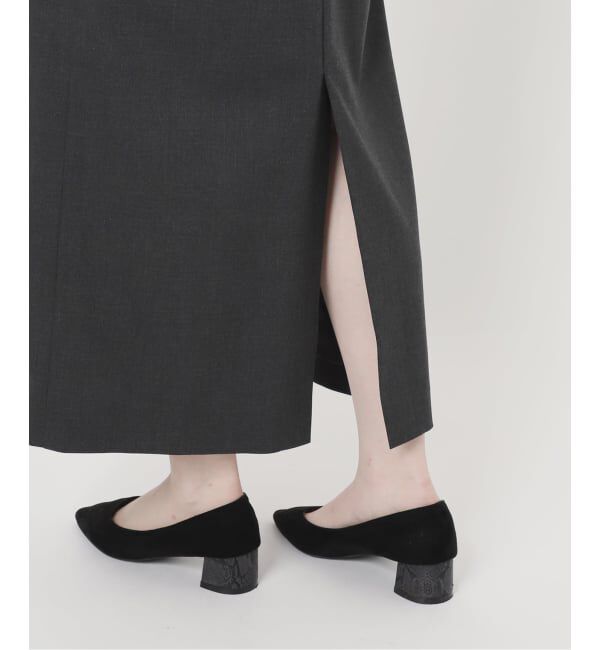 SLOBE IENA「《WEB限定/追加予約》TR Vネックジャンパースカート」|ワンピース|