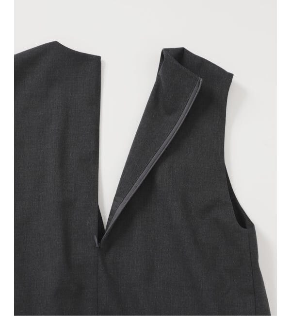 SLOBE IENA「《WEB限定/追加予約》TR Vネックジャンパースカート」|ワンピース|