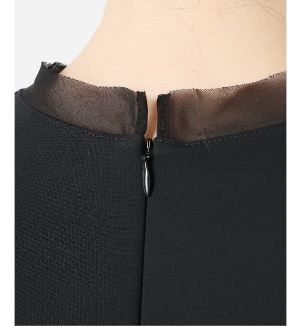 VERMEIL par iena「《予約》Minimal Double Cross ブラウス」|シャツ・ブラウス|