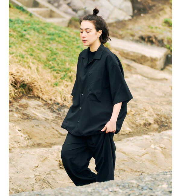 417 EDIFICE「追加 "WEB限定" オーバーサイズシャツ＆ワイドスラックス サイクルセットアップ」|シャツ・ブラウス|