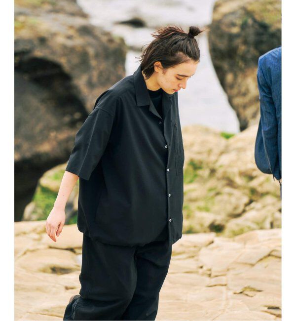 417 EDIFICE「追加 "WEB限定" オーバーサイズシャツ＆ワイドスラックス サイクルセットアップ」|シャツ・ブラウス|