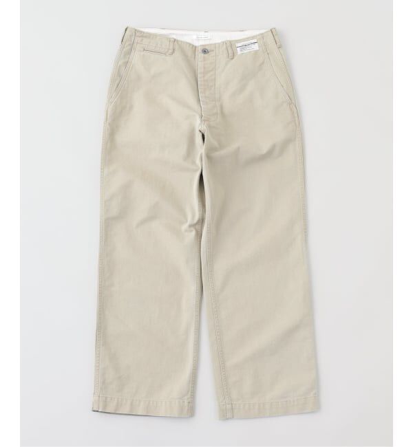 EDIFICE「COUTURE D&rsquo;ADAM (クチュール ド アダム) Old Chino/Vintage Finish」|スラックス|ベージュ