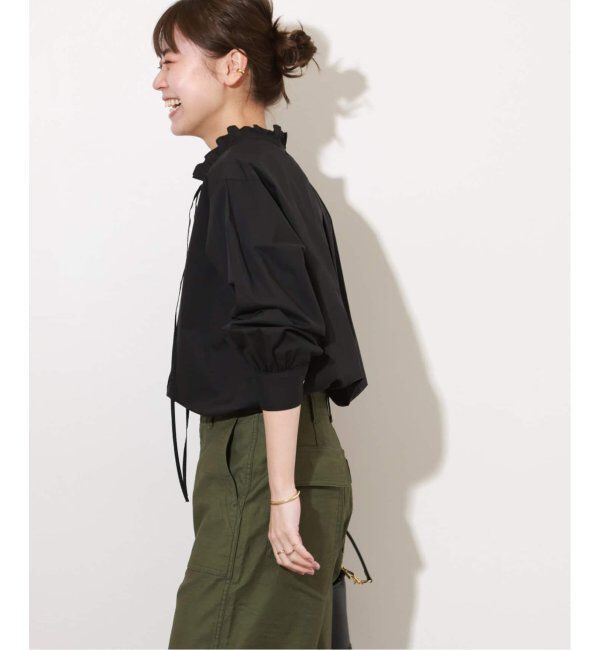 JOURNAL STANDARD relume「《追加8》ハイカウントコットンスタンドカラー2way」|シャツ・ブラウス|