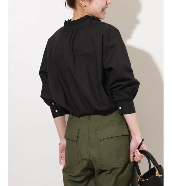 JOURNAL STANDARD relume「《追加8》ハイカウントコットンスタンドカラー2way」|シャツ・ブラウス|