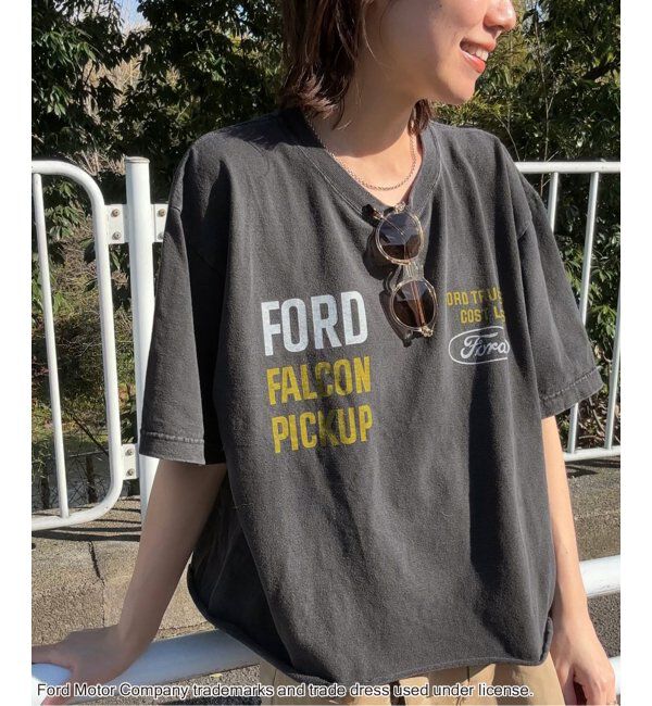 JOURNAL STANDARD relume「《WEB・一部店舗限定》別注【GOOD ROCK SPEED】FORD CUTOFF S/S Tシャツ」|Tシャツ・カットソー|ブラック A