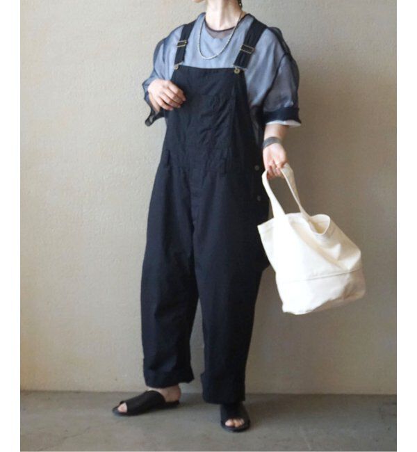 journal standard luxe「コンパクトギャバ オーバーオール」|オールインワン|