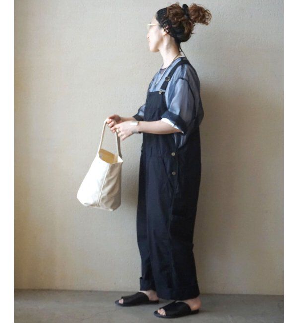 journal standard luxe「コンパクトギャバ オーバーオール」|オールインワン|