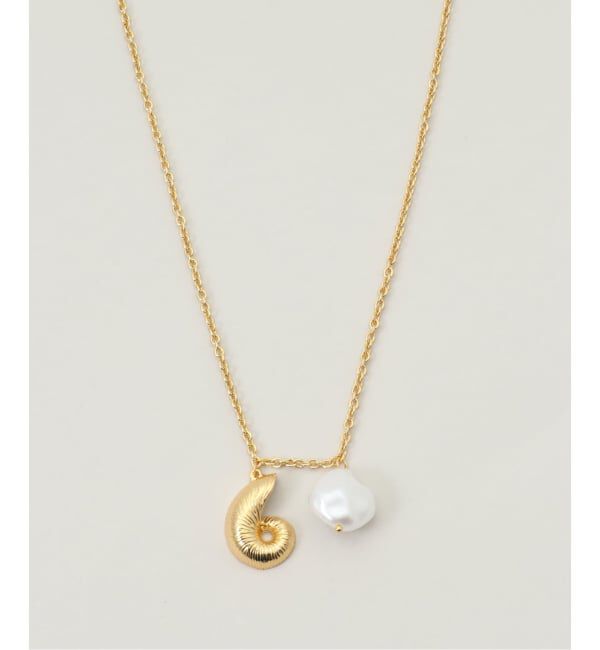 JOURNAL STANDARD relume「【Kenneth Jay Lane/ケネス ジェイ レーン】 baroque pearl drop ネックレス」|ブレスレット・バングル|ゴールド