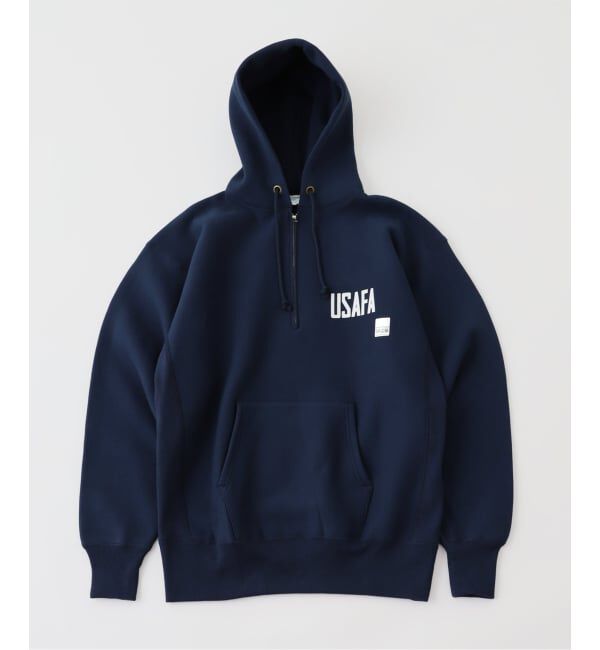 JOURNAL STANDARD「CHAMPION / チャンピオン RW(R) HALF ZIP HOODED SWEATSHIRT」|パーカー|ネイビー
