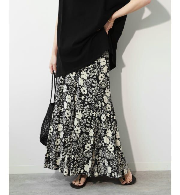 JOURNAL STANDARD relume「《WEB限定追加予約》レトロフラワープリントマーメイドスカート」|スカート|