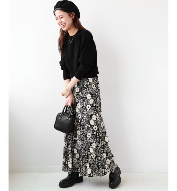 JOURNAL STANDARD relume「《WEB限定追加予約》レトロフラワープリントマーメイドスカート」|スカート|
