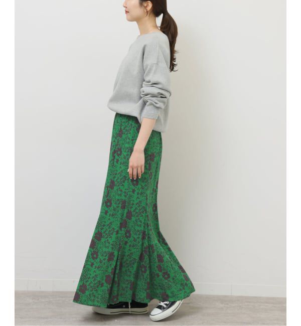 JOURNAL STANDARD relume「《WEB限定追加予約》レトロフラワープリントマーメイドスカート」|スカート|