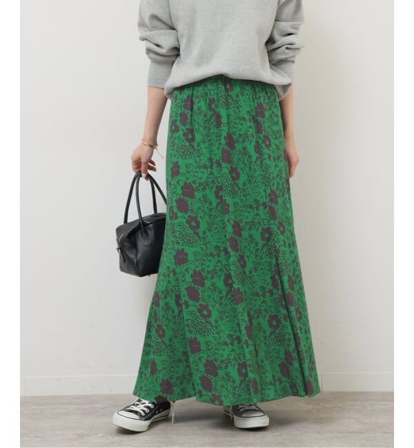 JOURNAL STANDARD relume「《WEB限定追加予約》レトロフラワープリントマーメイドスカート」|スカート|