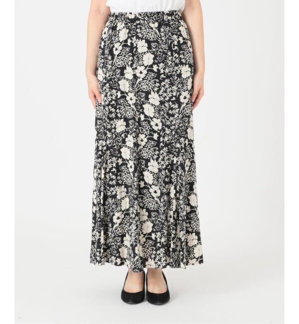 JOURNAL STANDARD relume「《WEB限定追加予約》レトロフラワープリントマーメイドスカート」|スカート|