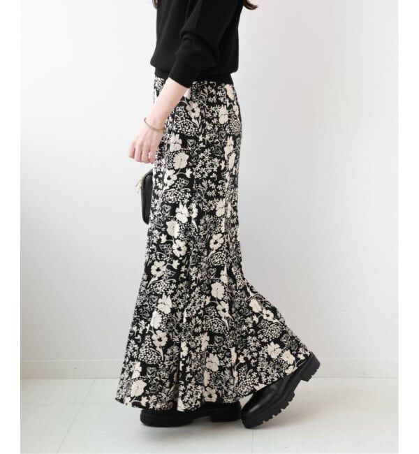 JOURNAL STANDARD relume「《WEB限定追加予約》レトロフラワープリントマーメイドスカート」|スカート|