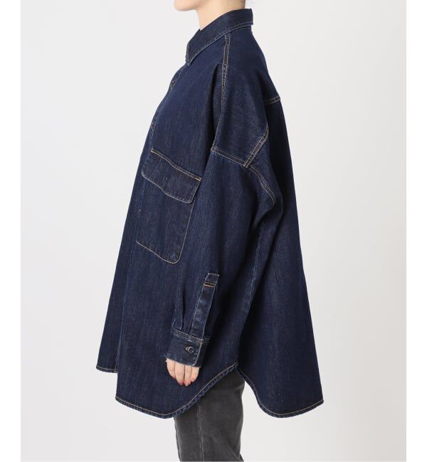 JOURNAL STANDARD relume「《追加予約》【LANCER/ランサー】デニムビッグシャツ」|シャツ・ブラウス|