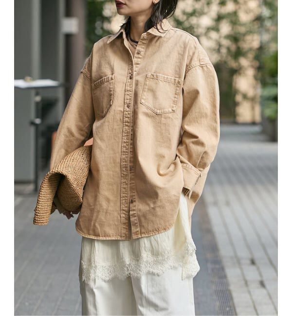 JOURNAL STANDARD「《追加予約》ライトオンスデニムシャツ」|シャツ・ブラウス|