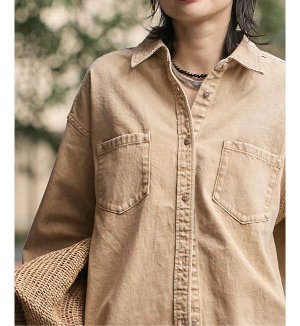 JOURNAL STANDARD「《追加予約》ライトオンスデニムシャツ」|シャツ・ブラウス|