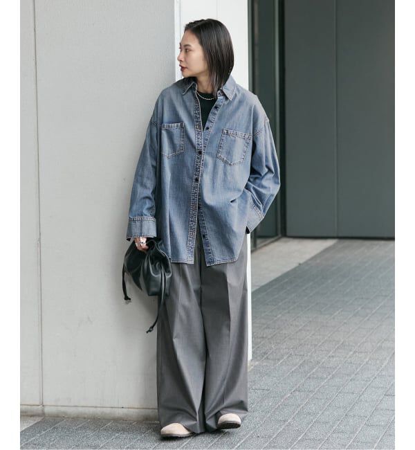 JOURNAL STANDARD「《追加予約》ライトオンスデニムシャツ」|シャツ・ブラウス|