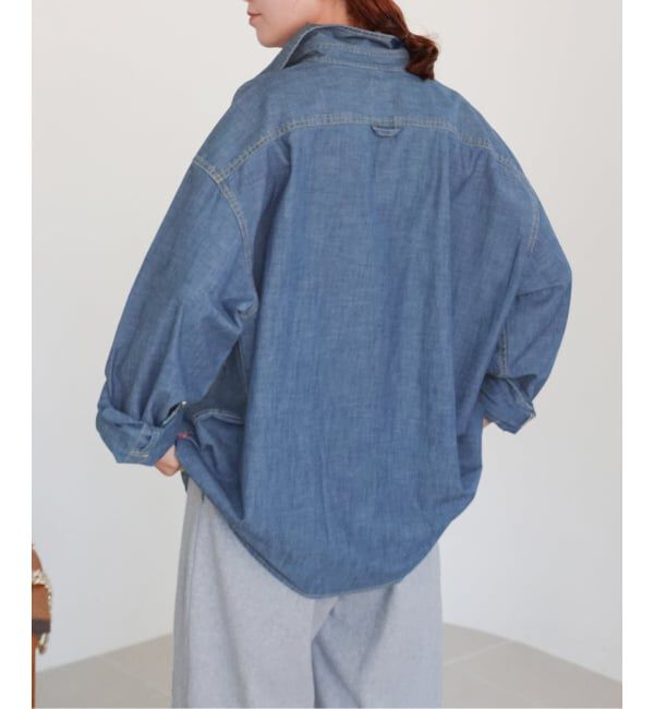 Spick and Span「Levi&rsquo;s/リーバイス 別注SMU LS ZANDT CROPPED SHIRT」|シャツ・ブラウス|