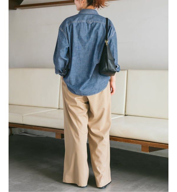 Spick and Span「Levi&rsquo;s/リーバイス 別注SMU LS ZANDT CROPPED SHIRT」|シャツ・ブラウス|