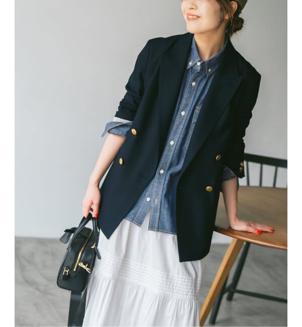 Spick and Span「Levi&rsquo;s/リーバイス 別注SMU LS ZANDT CROPPED SHIRT」|シャツ・ブラウス|