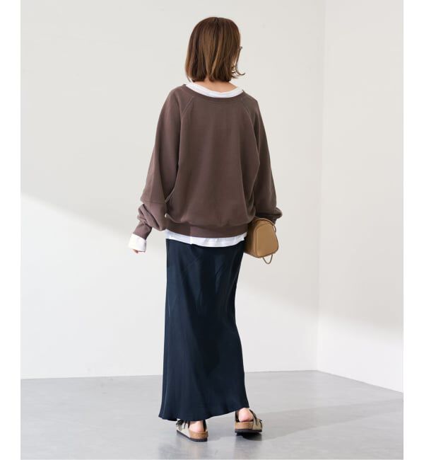 FRAMeWORK「≪予約≫Butter Terry キーネックスウェット」|スウェット・ジャージ|