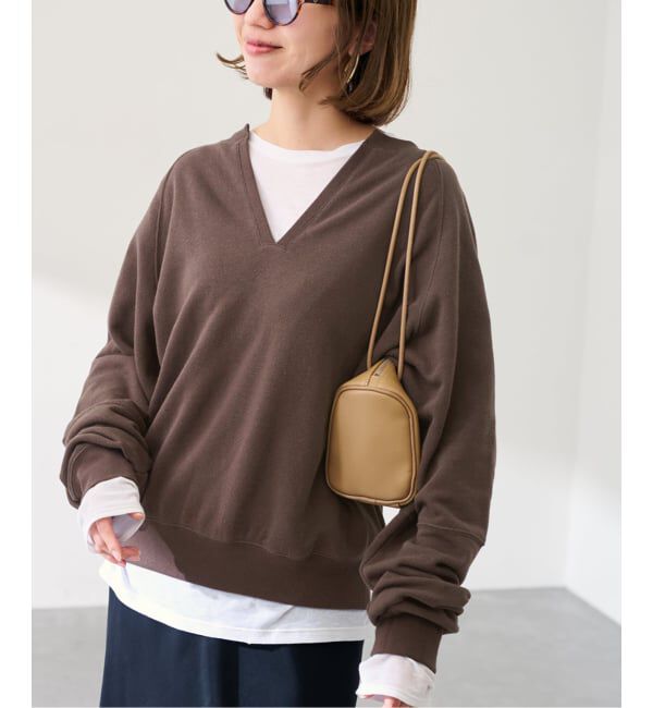 FRAMeWORK「≪予約≫Butter Terry キーネックスウェット」|スウェット・ジャージ|