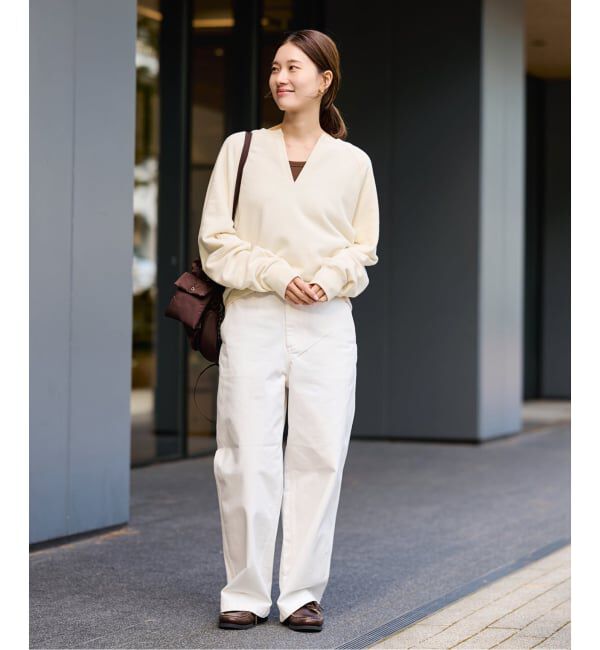 FRAMeWORK「≪予約≫Butter Terry キーネックスウェット」|スウェット・ジャージ|