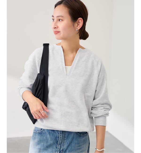 FRAMeWORK「≪予約≫Butter Terry キーネックスウェット」|スウェット・ジャージ|